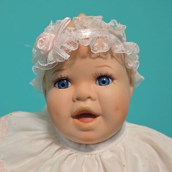 Vintage Seymour Mann Happy  Baby Boy Girl Lifelike Porcelain Doll Lot - Picture 6 of 12